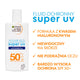 Garnier Ambre Solaire Super UV fluid ochronny do twarzy przeciw przebarwieniom SPF50+ 40ml