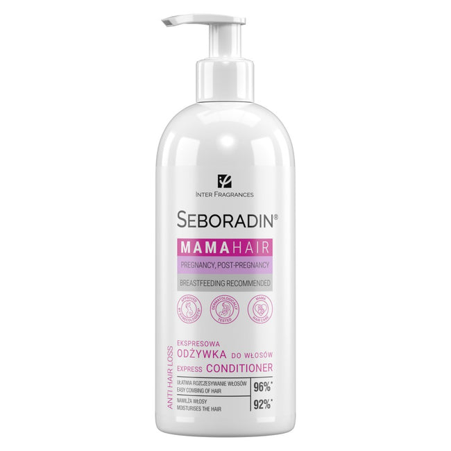 SEBORADIN Mama Hair ekspresowa odżywka do włosów dla kobiet w ciąży i w okresie okołoporodowym 400ml