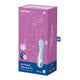 Satisfyer Air Pump Vibrator 5+ wibrator z pompką Light Blue