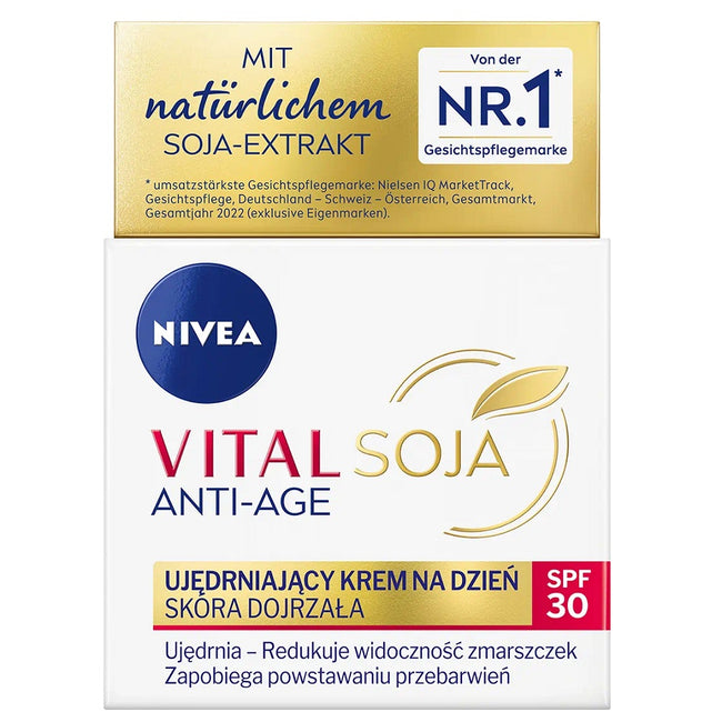 Nivea Vital Soja Anti-Age ujędrniający krem na dzień SPF30 50ml