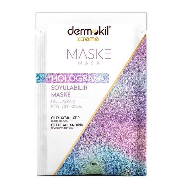 Dermokil Hologram Peel Off Mask rozświetlająca maseczka do twarzy 15ml