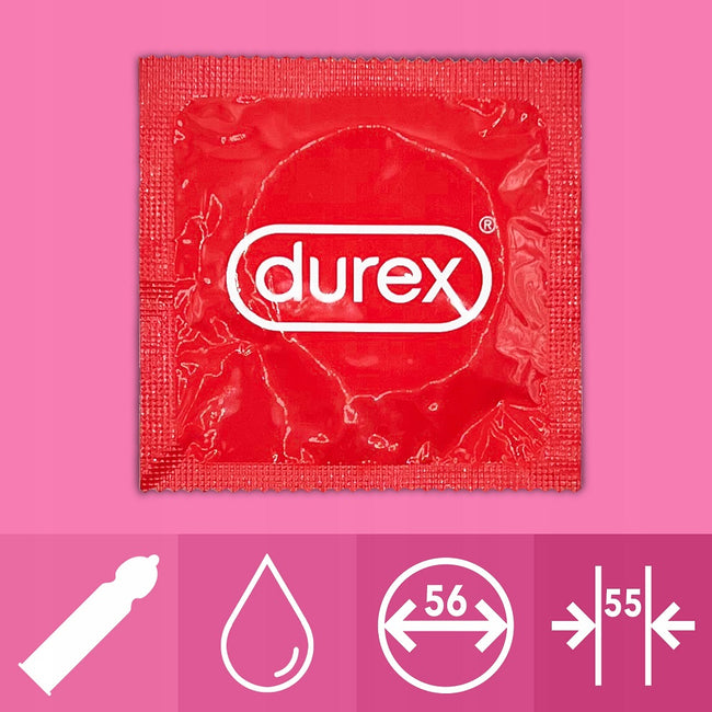 Durex Feel Thin Classic cienkie prezerwatywy lateksowe 3szt