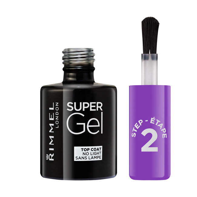 Rimmel Super Gel Top Coat żelowy lakier do paznokci Top Coat 12ml