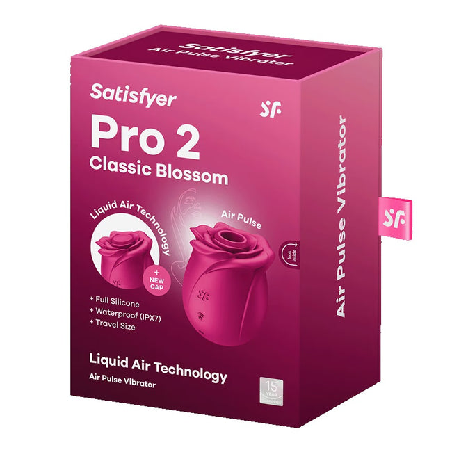 Satisfyer Pro 2 Classic Blossom stymulator łechtaczki Wine