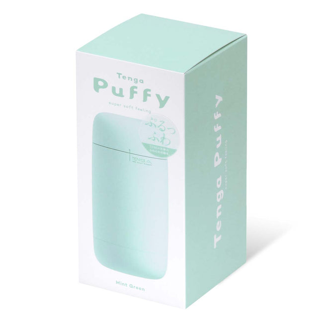 TENGA Puffy masturbator dla mężczyzn Mint Green