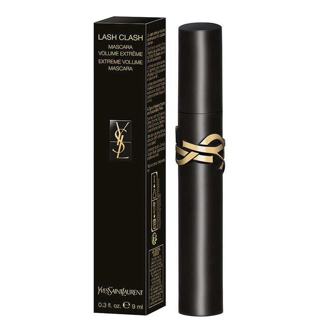 Yves Saint Laurent Lash Clash Extreme Volume Mascara nadający ekstremalnej objętości tusz do rzęs 01 Noir 9ml