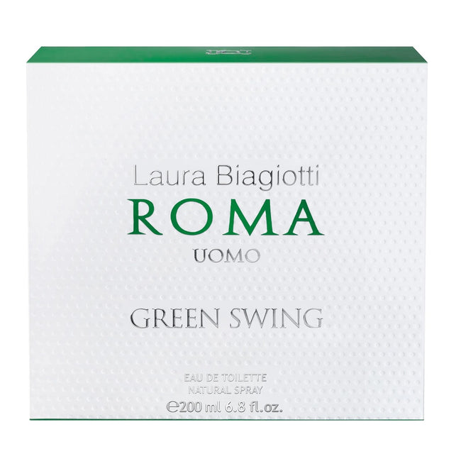 Laura Biagiotti Roma Uomo Green Swing woda toaletowa spray 200ml