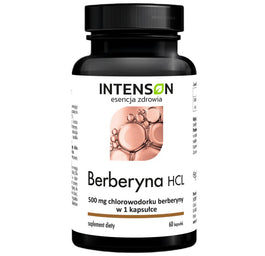 Intenson Berberyna HCL suplement diety 60 tabletek