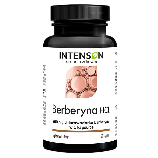 Intenson Berberyna HCL suplement diety 60 tabletek