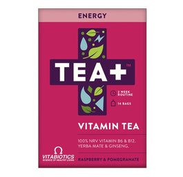 Vitabiotics Tea+ Energy herbata witaminowa pomagająca w zmęczeniu 14 torebek