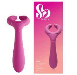 So Divine Duet Couples Vibrator stymulujący wibrator dla par Pink