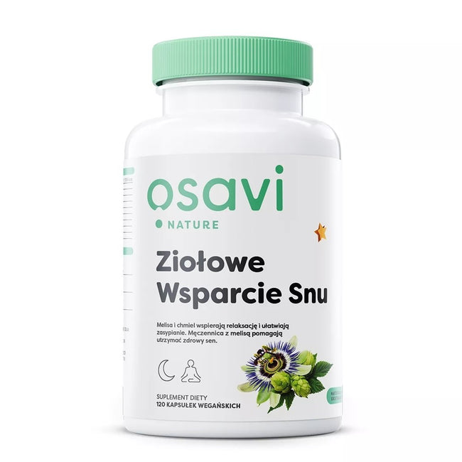 Osavi Ziołowe Wsparcie Snu suplement diety 120 kapsułek