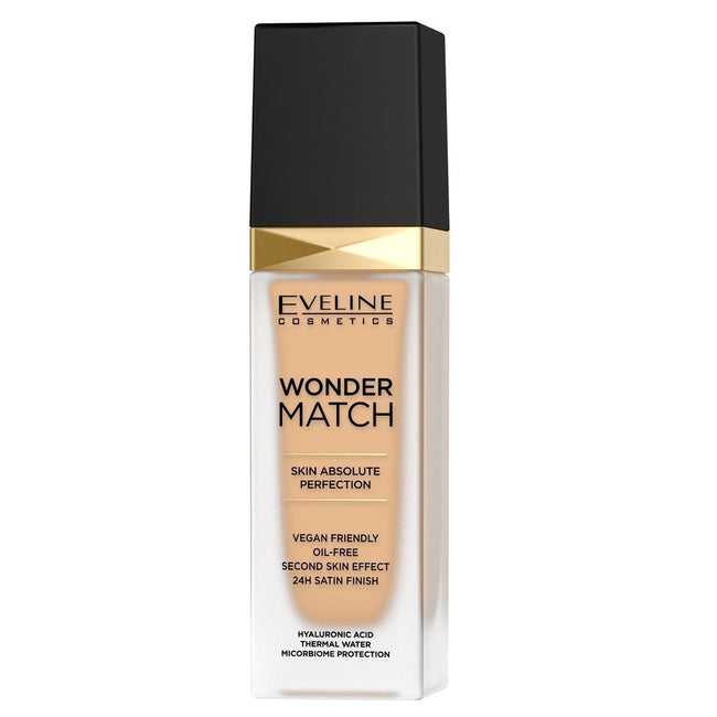 Eveline Cosmetics Wonder Match Foundation luksusowy podkład dopasowujący się 20 Medium Beige 30ml