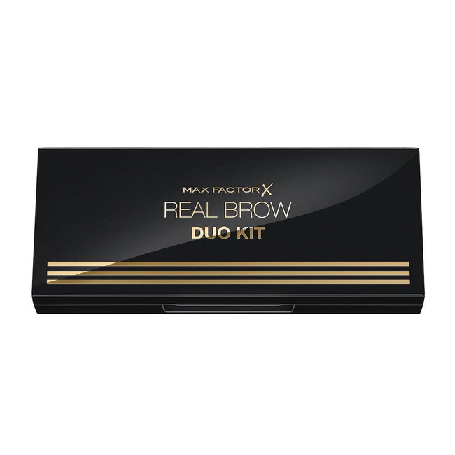 Max Factor Real Brow Duo Kit paletka cieni do brwi 001 Fair 3.3g