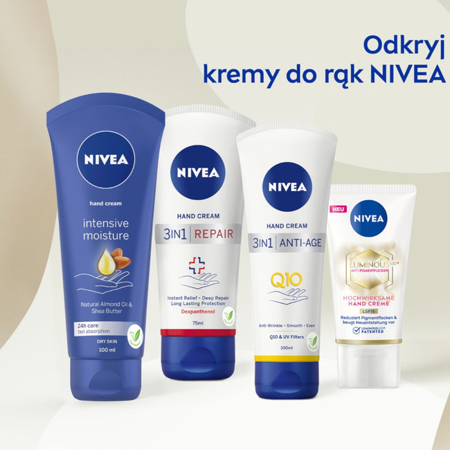 Nivea Intensive Moisture intensywnie nawilżający krem do rąk 100ml