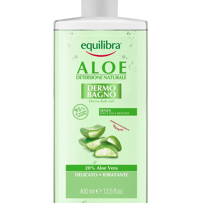 Equilibra Aloe Dermo-Bath Gel aloesowy żel do kąpieli nawilżający 400ml