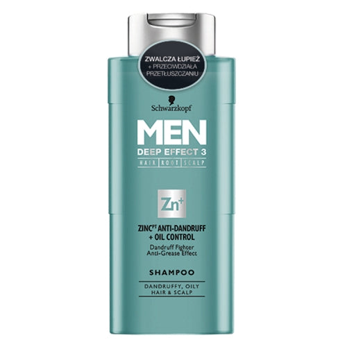 genezen stilte Samenwerking Schwarzkopf Men Zinc Anti-Dandruff & Oil Control Shampoo szampon do włosów  z łupie – Perfumeria.pl