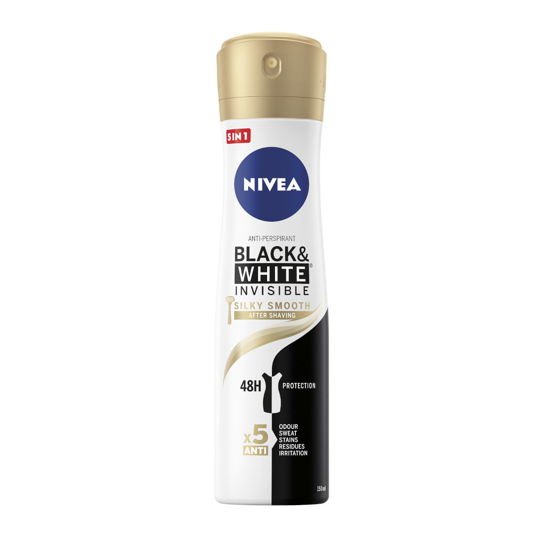 nivea black & white invisible silky smooth