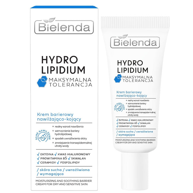 Bielenda Hydro Lipidium krem barierowy nawilżająco-kojący 50ml