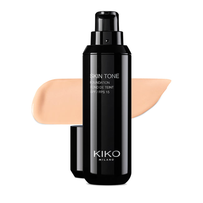 KIKO Milano Skin Tone Foundation rozświetlający podkład we fluidzie SPF 15 Warm Rose 05 30ml