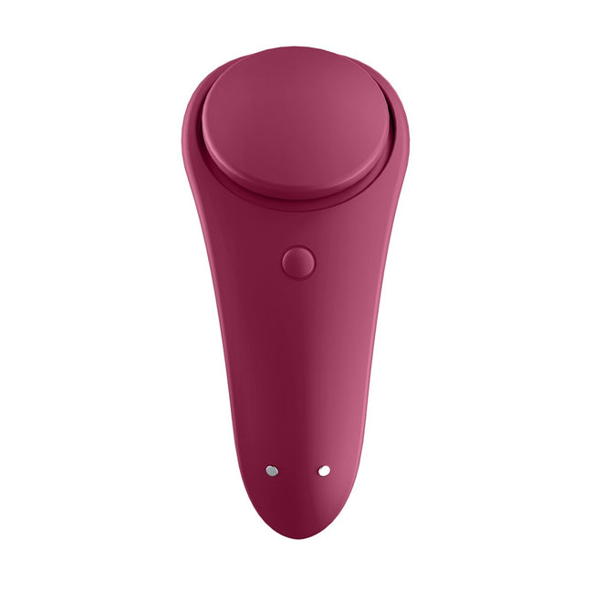 Satisfyer Sexy Secret Panty Vibrator wibrator sterowany aplikacją Wino