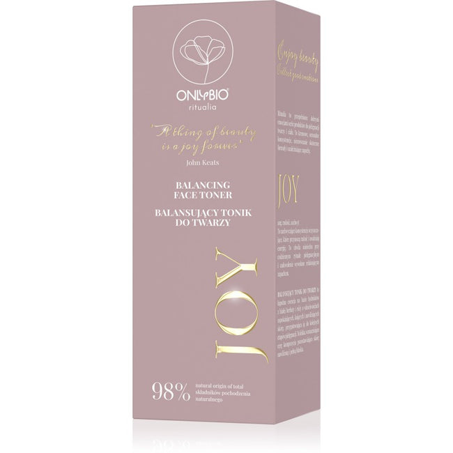 OnlyBio Ritualia Joy balansujący tonik do twarzy 150ml