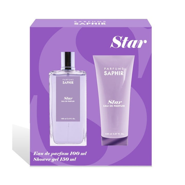 Saphir Star Women zestaw woda perfumowana 100ml + żel pod prysznic 150ml