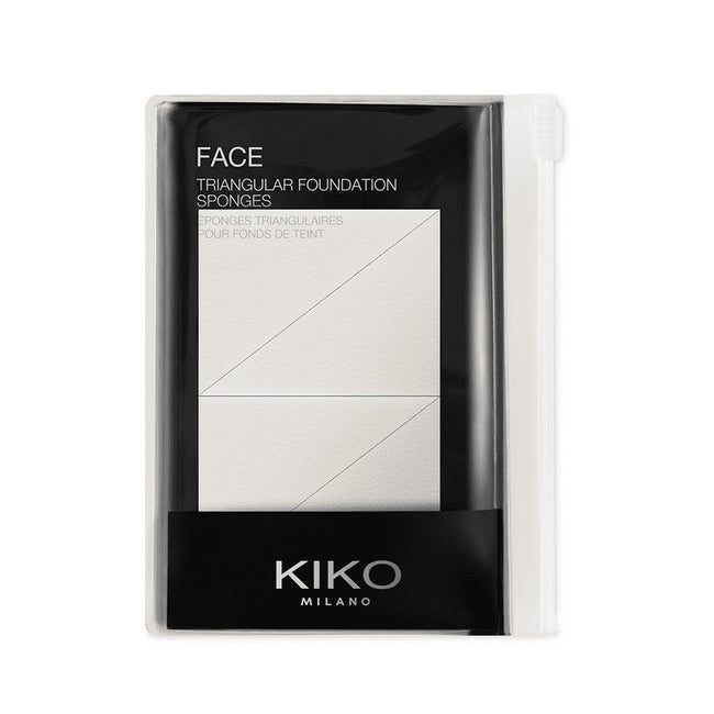 KIKO Milano Triangular Foundation Sponges gąbeczki do precyzyjnego makijażu bez lateksu